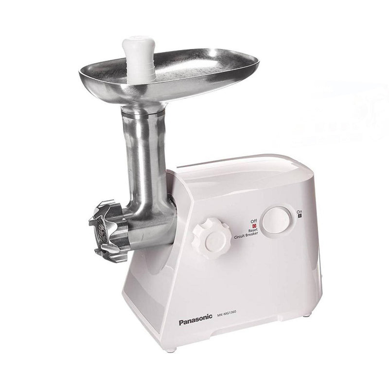 Panasonic Meat Grinder 1300.0 W MK-MG1360 White/Silver