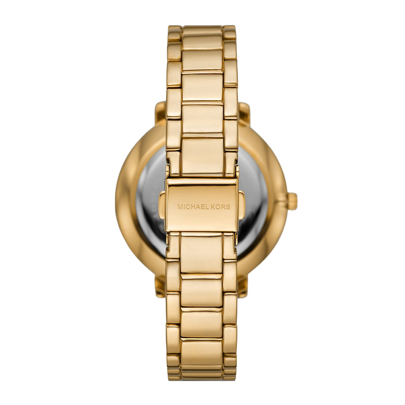 Michael Kors Women's Pyper Three-Hand Gold-Tone Alloy Watch MK4593