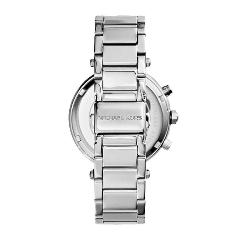 Michael Kors Silver-Tone Glitz Parker Watch - MK5353