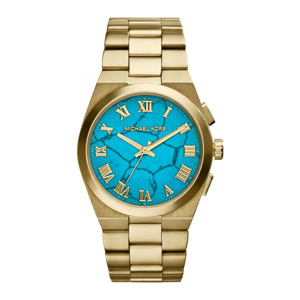 Michael Kors Women’s Brooks Gold Stainless Steel Watch MK5894