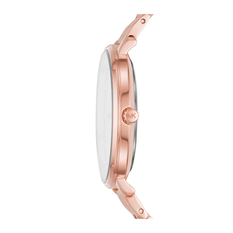 Michael Kors Women's Brinkley Rose Gold Stainless Steel Watch MK6204