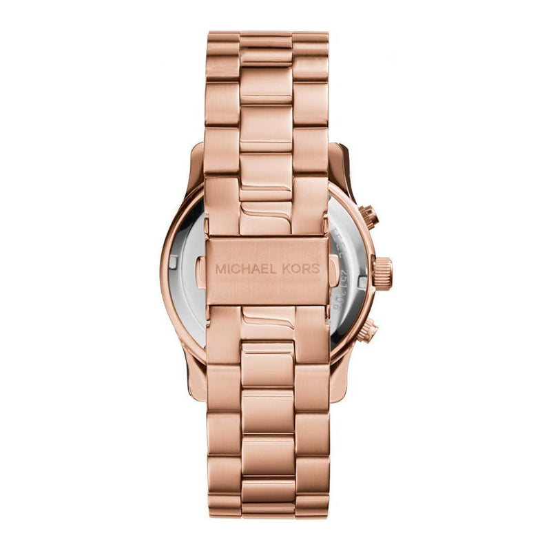 Michael Kors Women's Brinkley Rose Gold Stainless Steel Watch MK6204