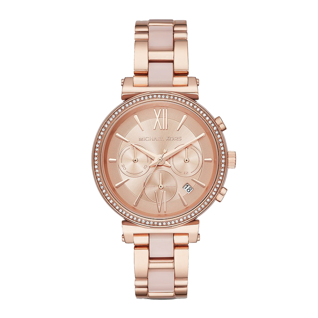 Michael Kors Women's Sofie Rose Gold-Tone Watch - MK6560