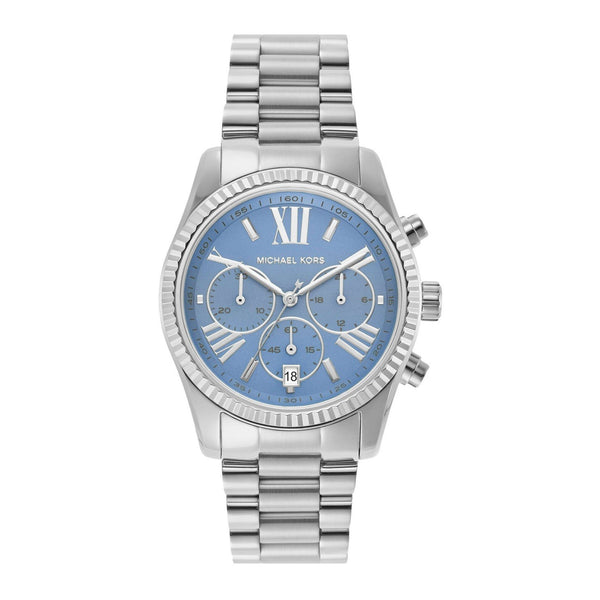 Michael Kors Women's Lexington Silver Watch MK7215