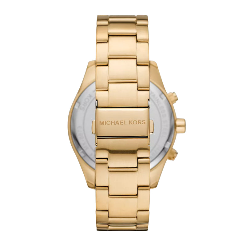 Michael Kors Men's Layton Chronograph Gold-Tone Stainless Steel Watch MK8873