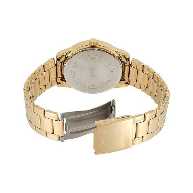 Casio Men's Stainless Steel Analog Wrist Watch MTP-V001G-9BUDF