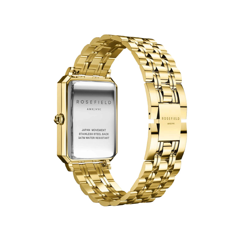 Rosefield Ladie’s The Octagon Gold Stainless Steel Bracelet OBSSG-O47