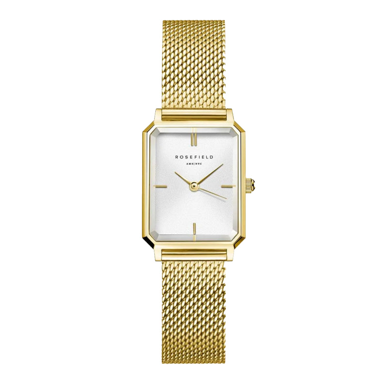 Rosefield Octagon XS Stainless Steel Watch in Gold OWGMG-O73