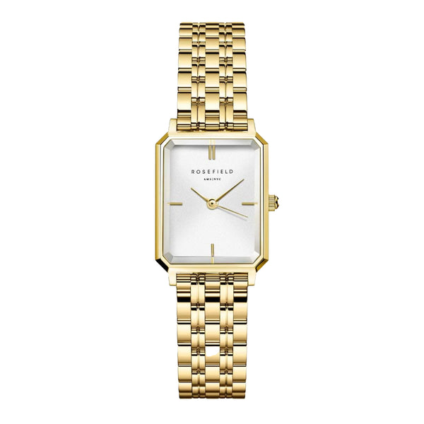 Rosefield Octagon Stainless Steel Watch in Gold OWGSG-O60