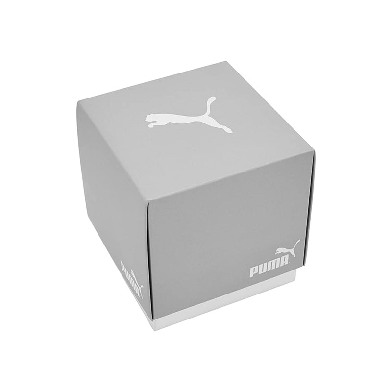 Puma Reset V1 Analog Quartz Watch for Men With White Silicone Band- 3 ATM - PU P5009