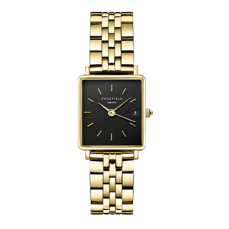 Rosefield The Boxy XS Gold Stainless Steel Bracelet QMBG-Q025