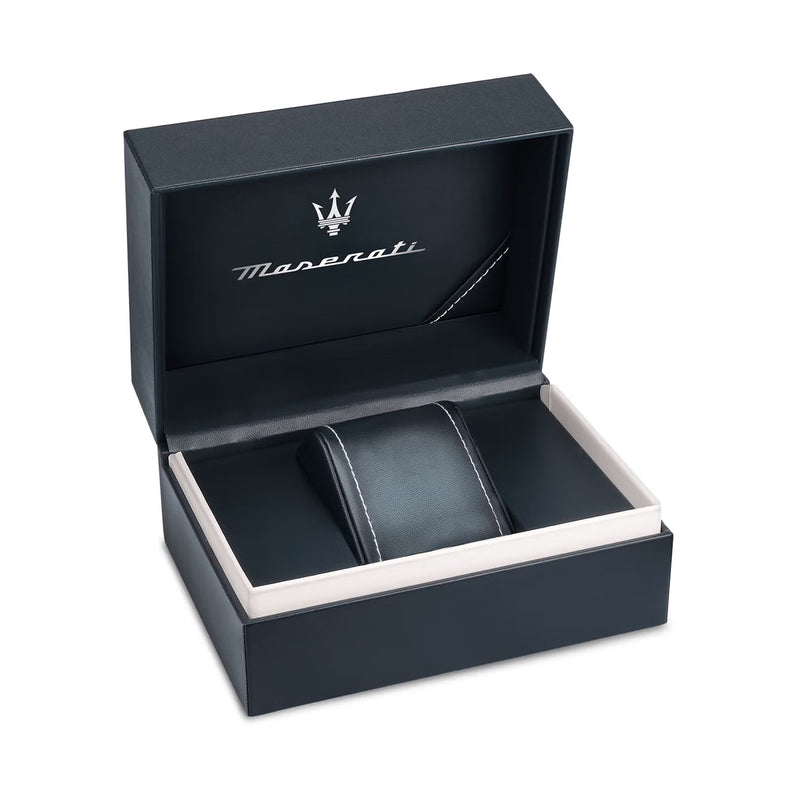Maserati Men's Traguardo Black Rubber Strap Analog Quartz Watch R8871612004
