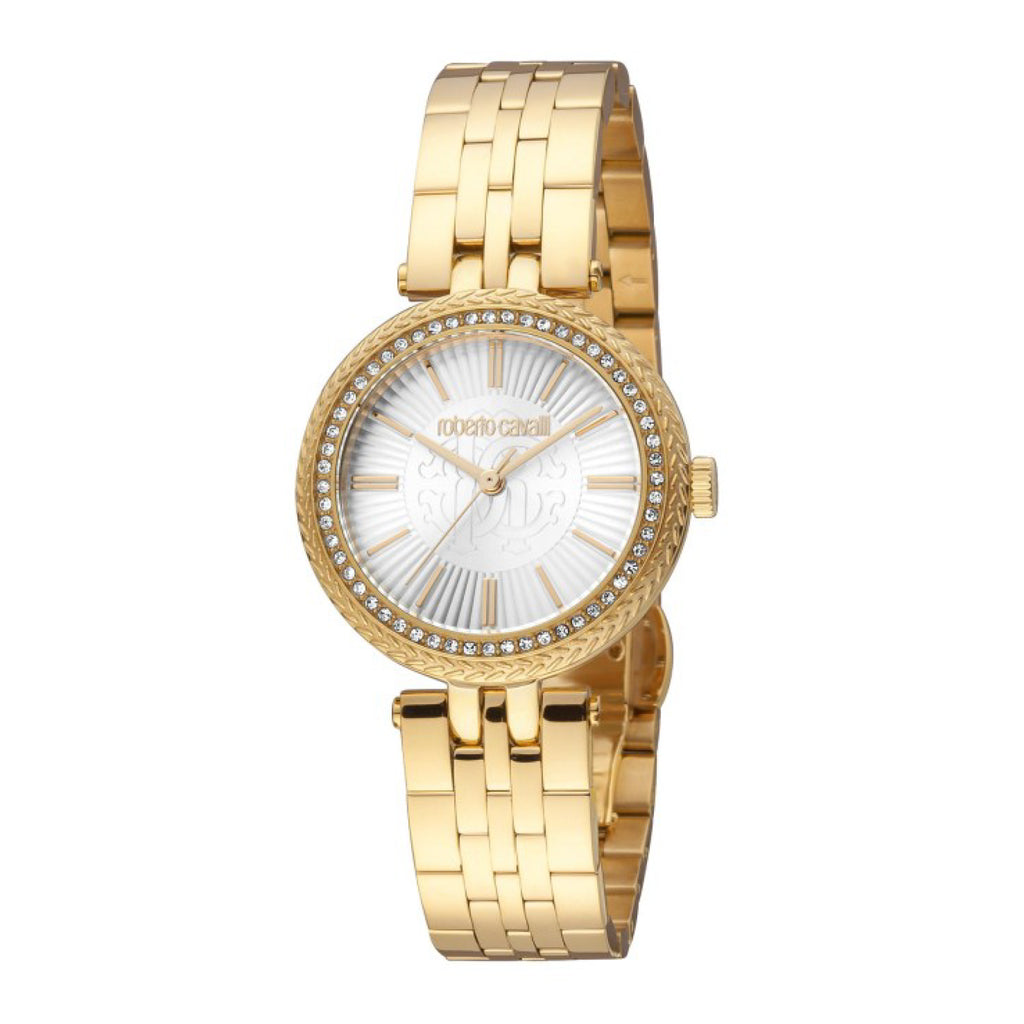 Buy ROBERTO CAVALLI by Frank Muller RC-66 Women's Two Tone Bracelet Diamond  Watch, Gold, Quartz Watch Online at desertcartINDIA