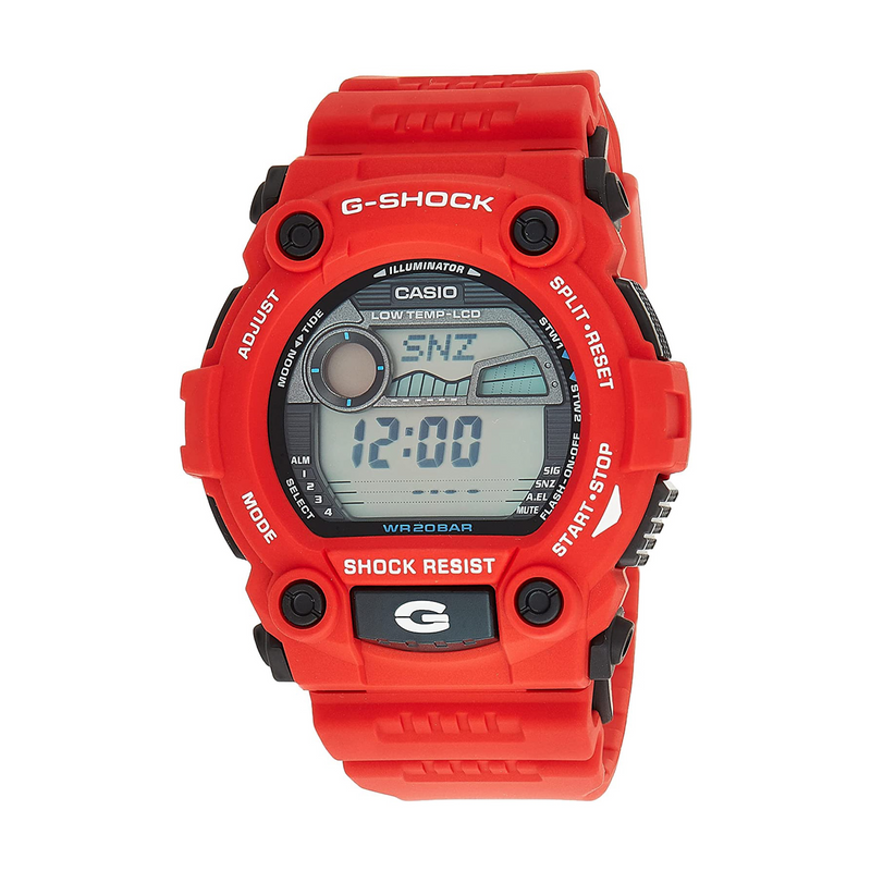 Casio G-Shock Men's Red Digital Resin Strap Watch G-7900A-4DR