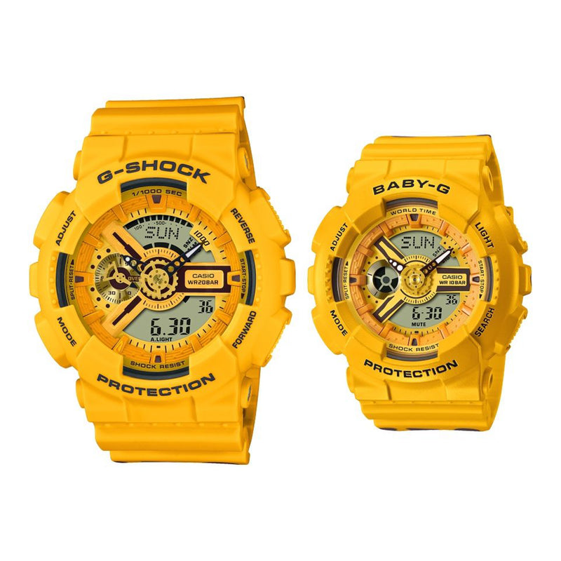 GAB2100C-9A | Yellow Analog-Digital Men's Watch - G-SHOCK | CASIO