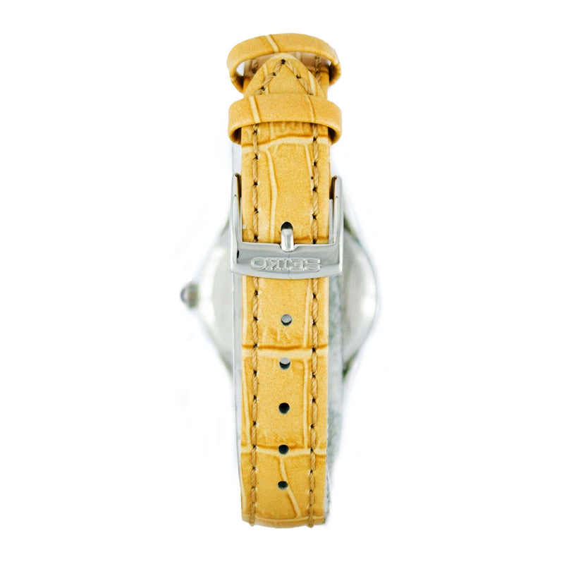 Seiko Women's Quartz Leather Strap Watch SRZ383P2