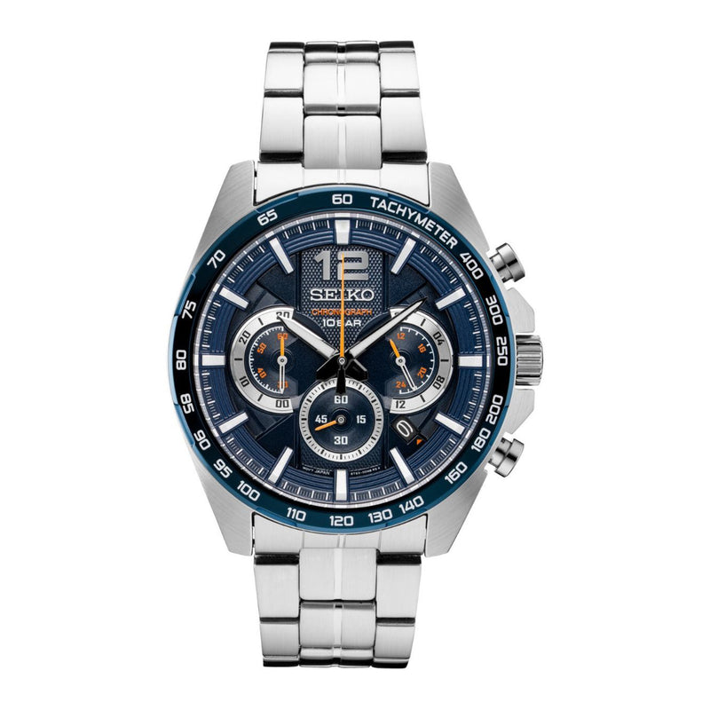 Seiko Men’s Conceptual Series Chronograph and Stainless Steel Watch SSB345P1