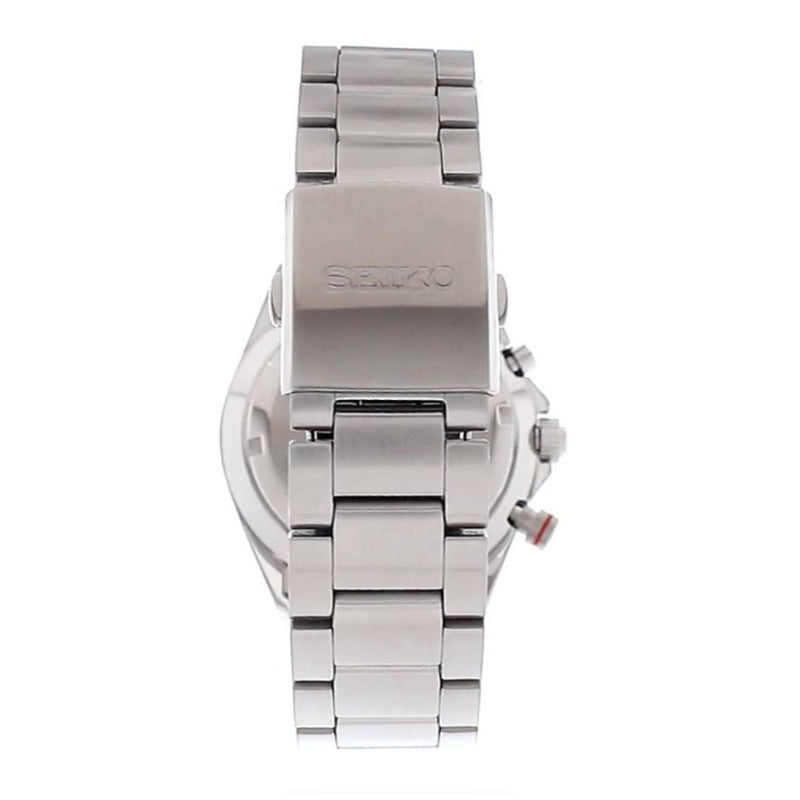 Seiko Men's Conceptual Silver Stainless Steel Quartz Watch SSB407P1