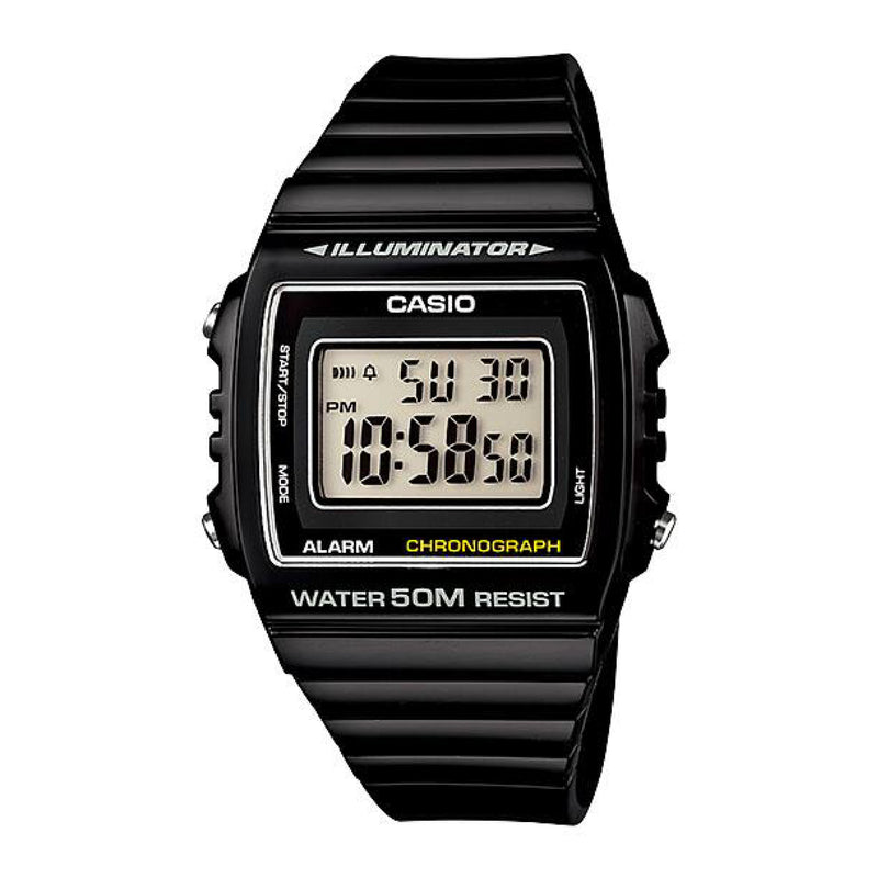 Casio Casual Watch Digital Display Quartz for Unisex W-215H-1AVDF