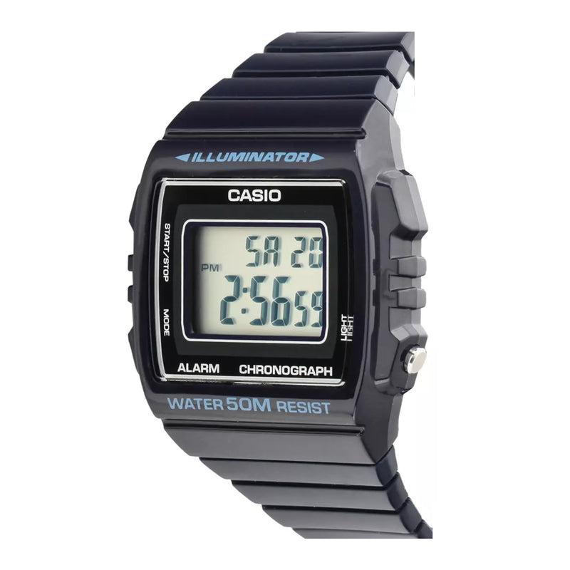 Casio Casual Watch Digital Display Quartz for Unisex W-215H-2AVDF