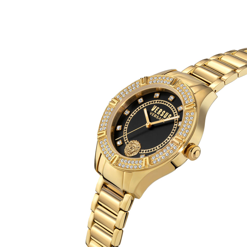 Versus Versace Women's Gold Stainless Steel Analog Watch VSP263221