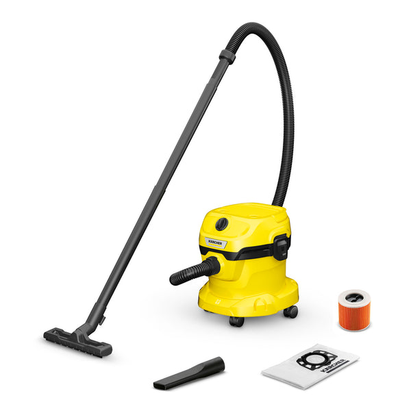 Wet And Dry Vacuum WD 2 Plus V-12/4/18/C 12.0 L 1000.0 W 16280020 Yellow/black