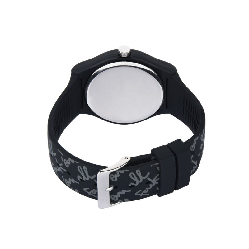 French Connection Analog Black Silicone Women Watch FC172B