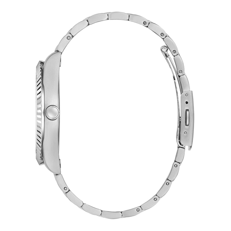 Guess Men's Connoisseur Silver Stainless Steel Watch GW0265G10