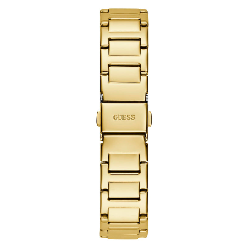 Guess Women Gold Analog Stainless Steel Band Watch GW0600L2