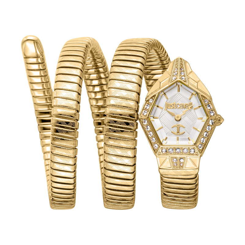 Just Cavalli Women's Hexagon Shape Stainless Steel Wrist Watch JC1L304M0025
