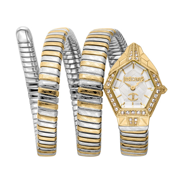 Just Cavalli Women's Hexagon Shape Stainless Steel Wrist Watch JC1L304M0055