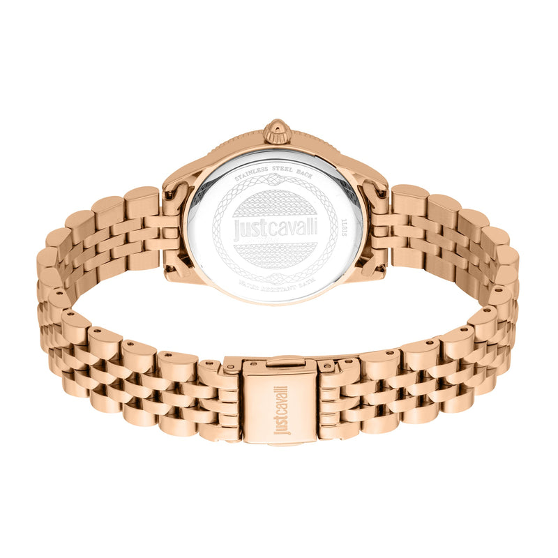 Just Cavalli Women's Round Shape Stainless Steel Wrist Watch JC1L315M0075