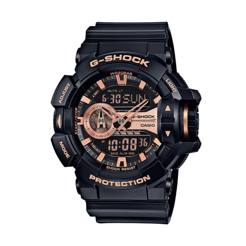 Casio G-Shock Analog-Digital Brown Dial Men's Watch - GA-400GB-1A4DR