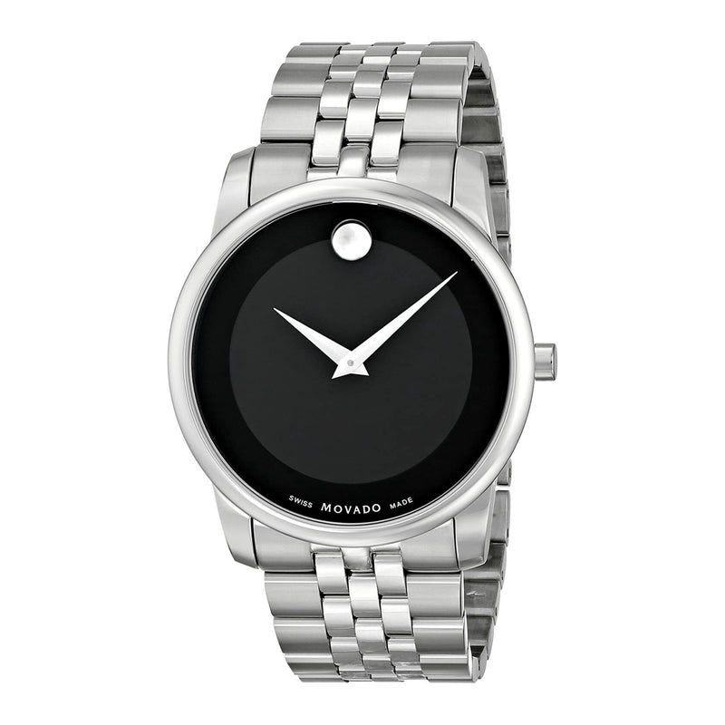 Movado Mens 40 mm Museum 606504 Stainless Steel