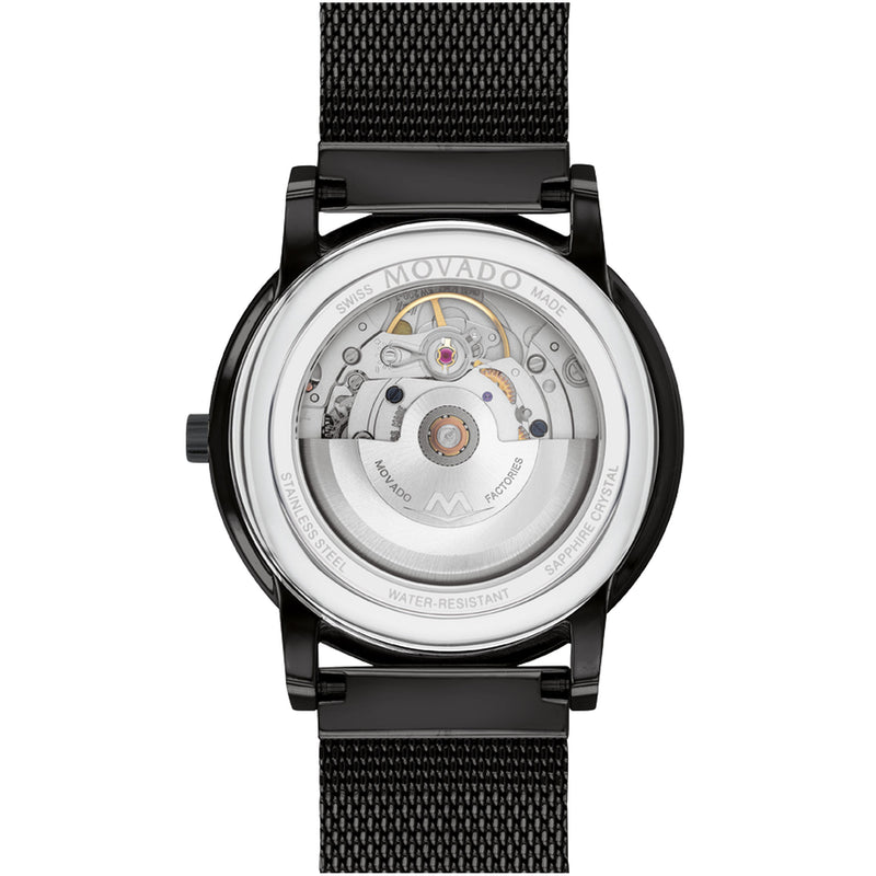 MOVADO Museum Classic Automatic Black Dial Men's Watch 0607568