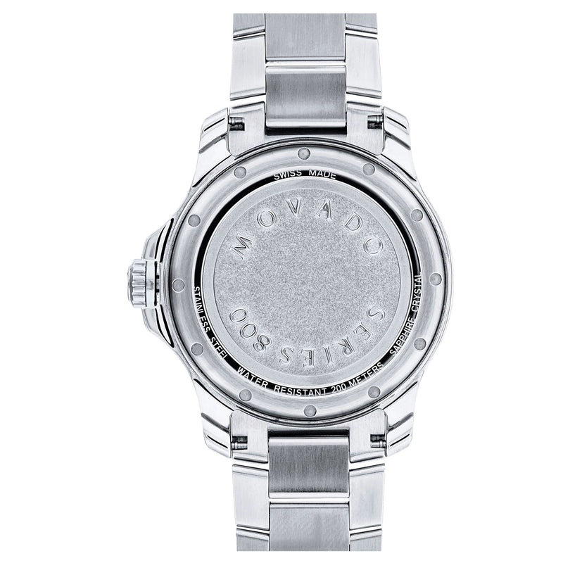 Movado 2600152 Men's Series 800 Black Dial Wrist Watch