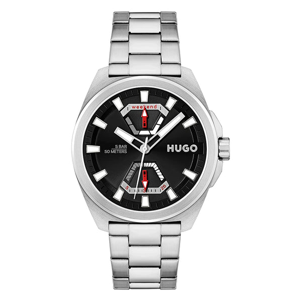 Hugo Boss Men's Multifunction Stainless Steel and Link Bracelet Watch 1530242