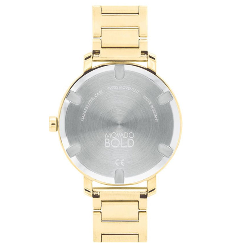 Movado 3600733 Bold 34mm Evolution - Yellow Gold-Tone Women Watches