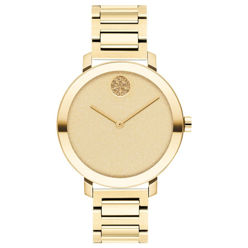 Movado 3600733 Bold 34mm Evolution - Yellow Gold-Tone Women Watches