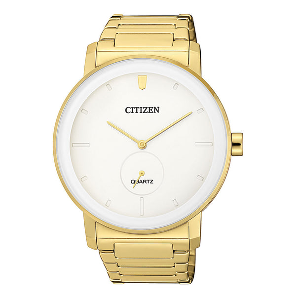 CITIZEN Mens Quartz Watch, Analog Display and Stainless Steel Strap - BE9182-57A