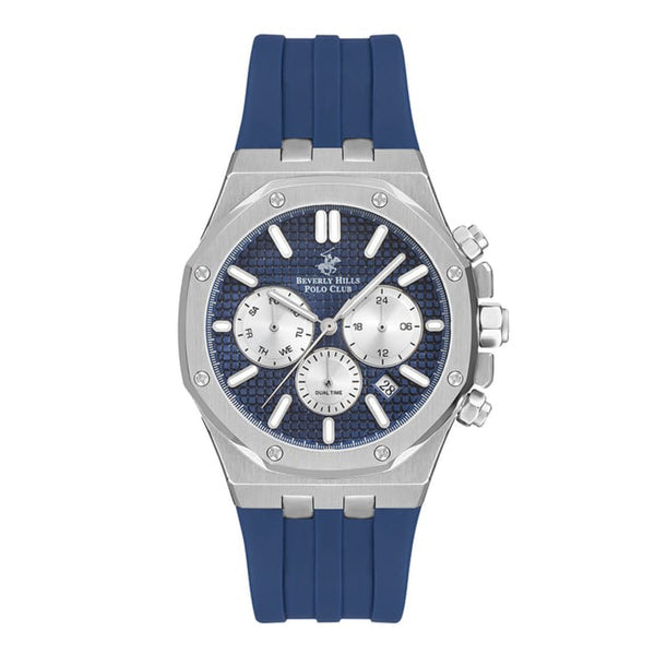 Beverly Hills Polo Club Men’s Multi Function Dark Blue Sunray Dial Watch – BP3261X.399
