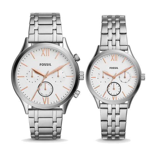 Fossil Couple Watch His & Her Fenmore BQ2468SET
