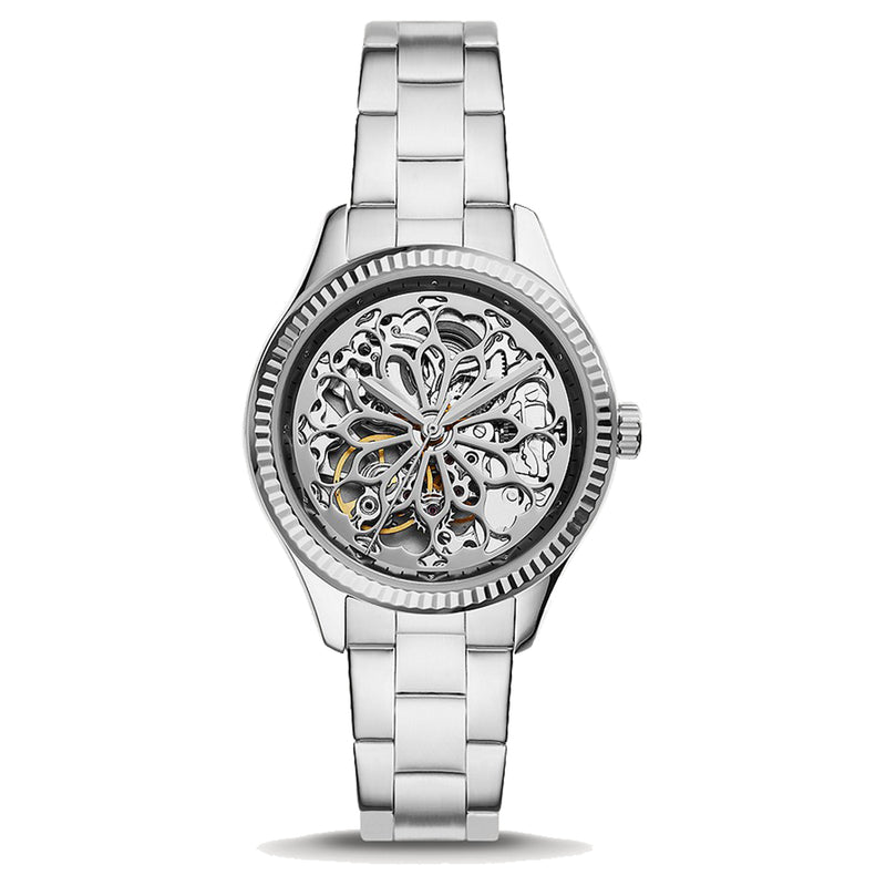Fossil Women's Rye Automatic Stainless Steel Watch BQ3753