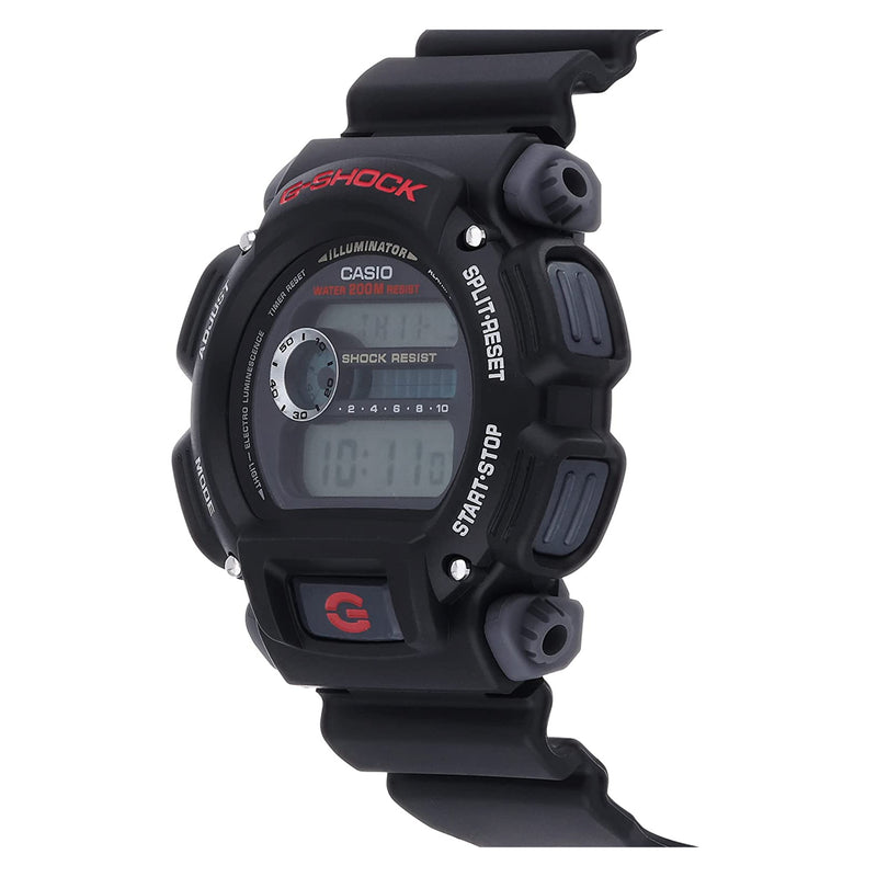 Casio G-Shock Black Resin Men Watch DW-9052-1V