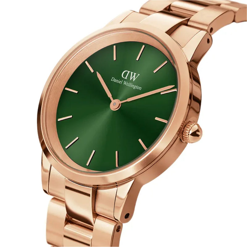 Daniel Wellington Iconic Link Emerald Women's 28mm Watch - DW00100421