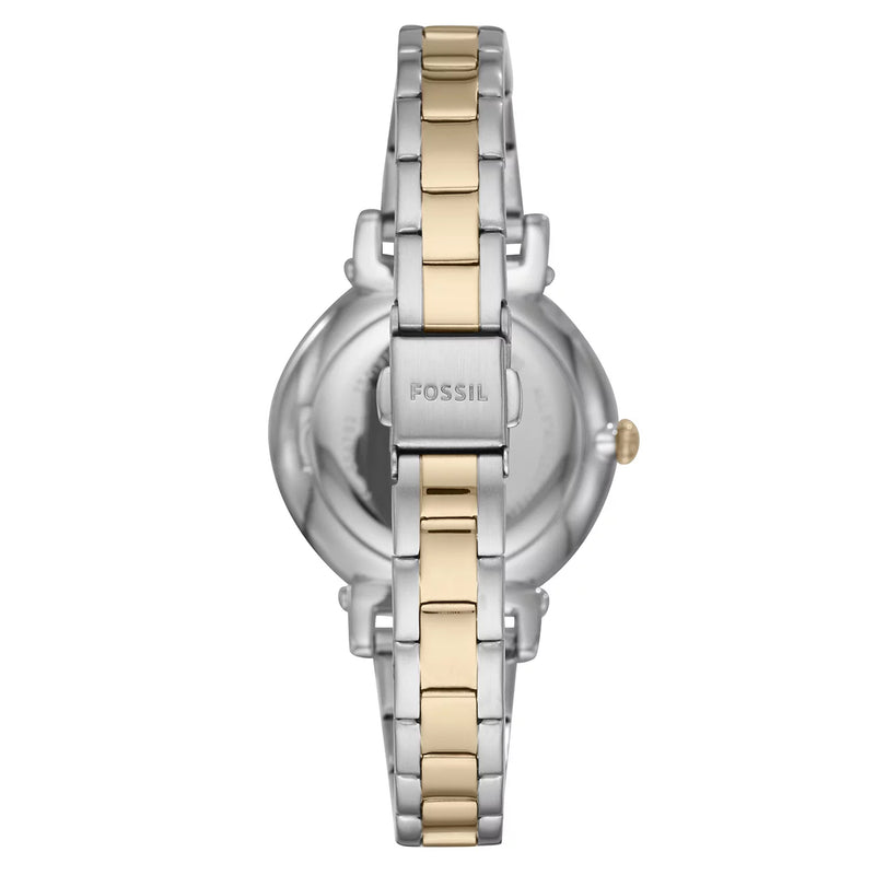 Fossil Women Daisy Three-Hand Two-Tone Stainless Steel Watch and Bracelet Set ES5249SET