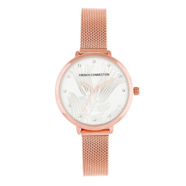 French Connection Analog Silver Dial Women's Watch FCL0007A-R