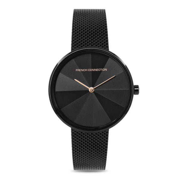 French Connection Women's Analog Black Dial Watch FCL21-B