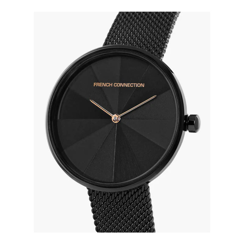 French Connection Women's Analog Black Dial Watch FCL21-B