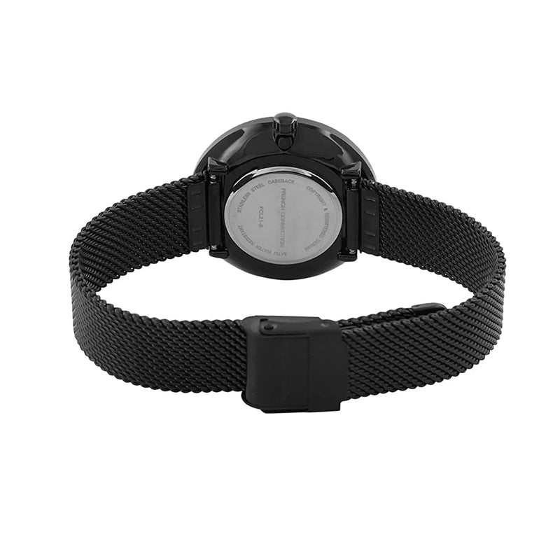 French Connection Women's Analog Black Dial Watch FCL21-B